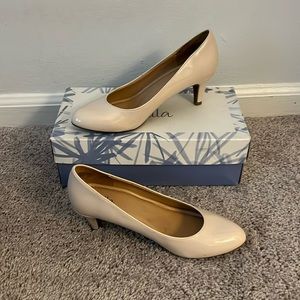 Abella Pink/Nude Heels Size 7 1/2